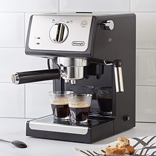 De'Longhi Cafetera Espresso Manual EXP33.21 1.1 Litros con Vaporizador