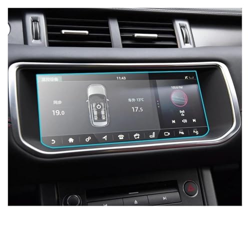 Verre trempé auto Evoque 2013-2018 écran tactile protégé pour les trajets