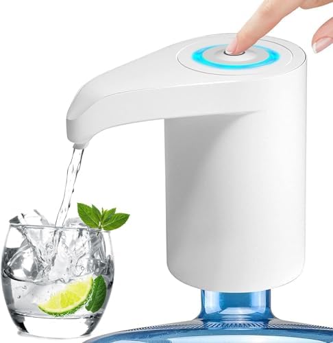 Electric Water Bottle Pump, USB Charging Dispenser, Universal Pum...