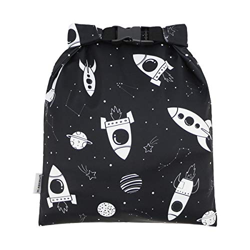 Hisprout - Bolsa impermeable reutilizable para pañales Cohete