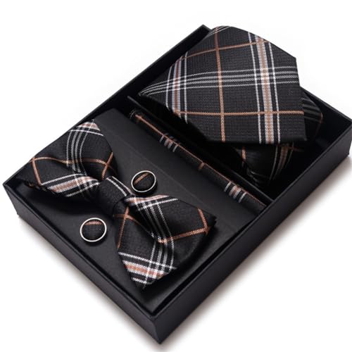 Corbata para hombre en estuche de regalo para ocasiones formales miniatura 1