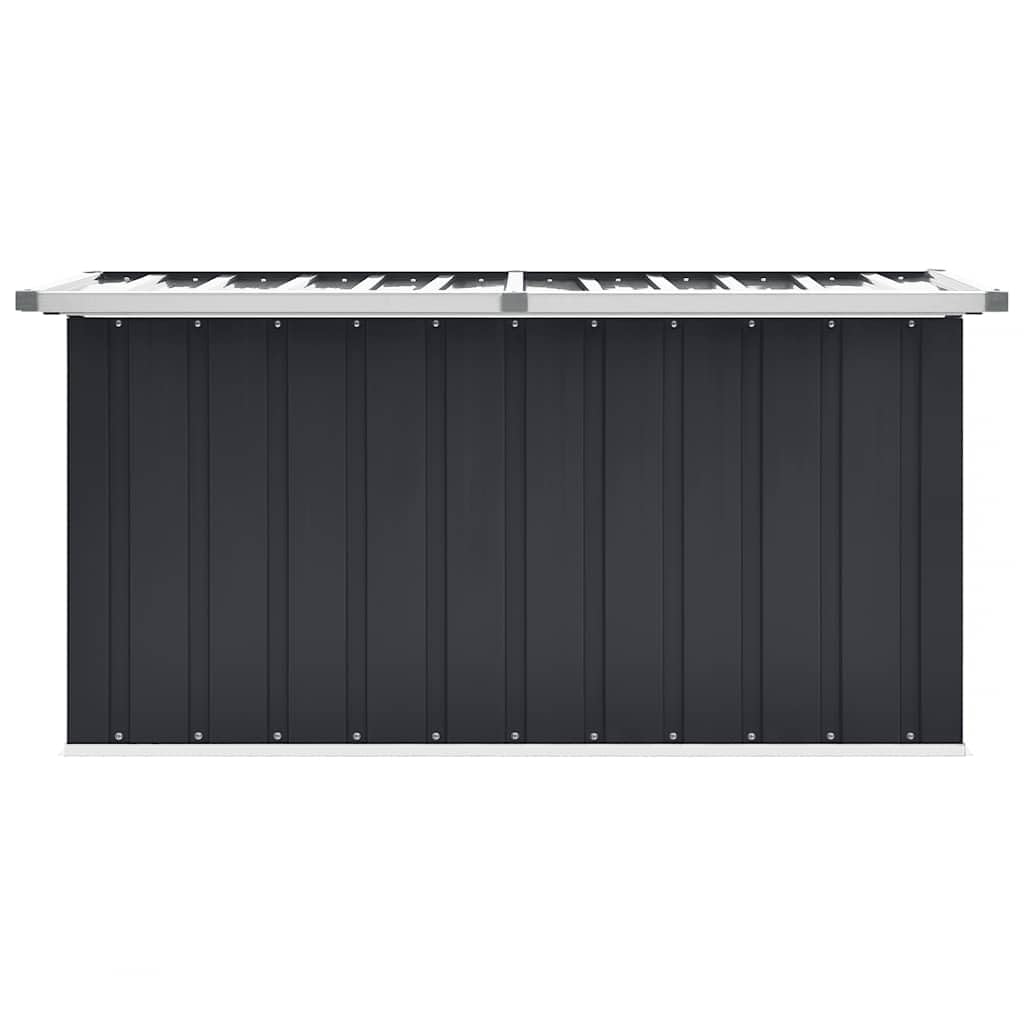 Genérico Caja de almacenaje para jardín Gris Antracita 129x67x65 cm,Mobiliario,Muebles de jardín,Cajas de almacenaje para Exteriores,46263