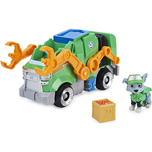 PAW-Patrol-6061909-De-Film-Rocky-Speelgoedvoertuig-met-actiefiguur
