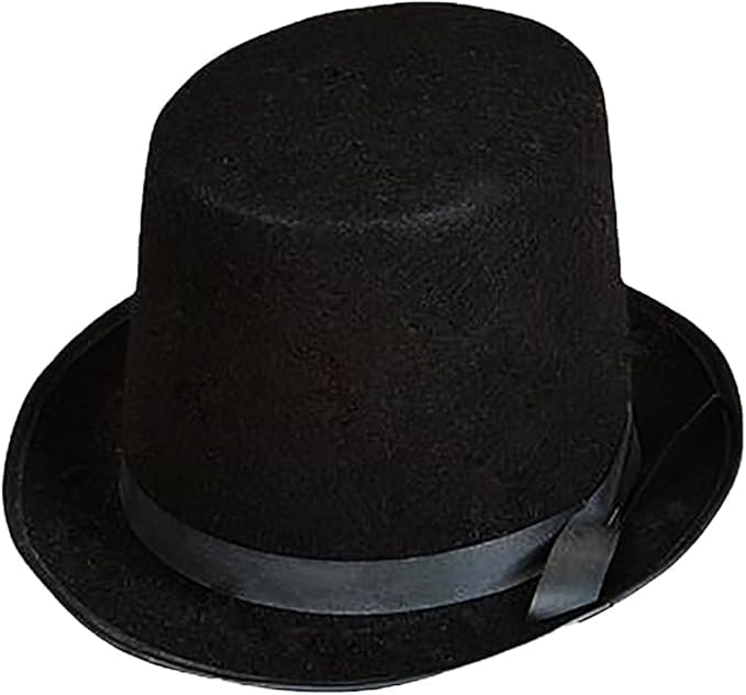 Chapeau haut-de-forme feutre noir pour enfants le cadeau de fête parfait