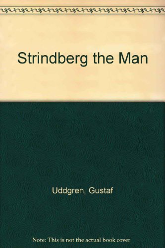 Strindberg the Man B000O56ZUU Book Cover