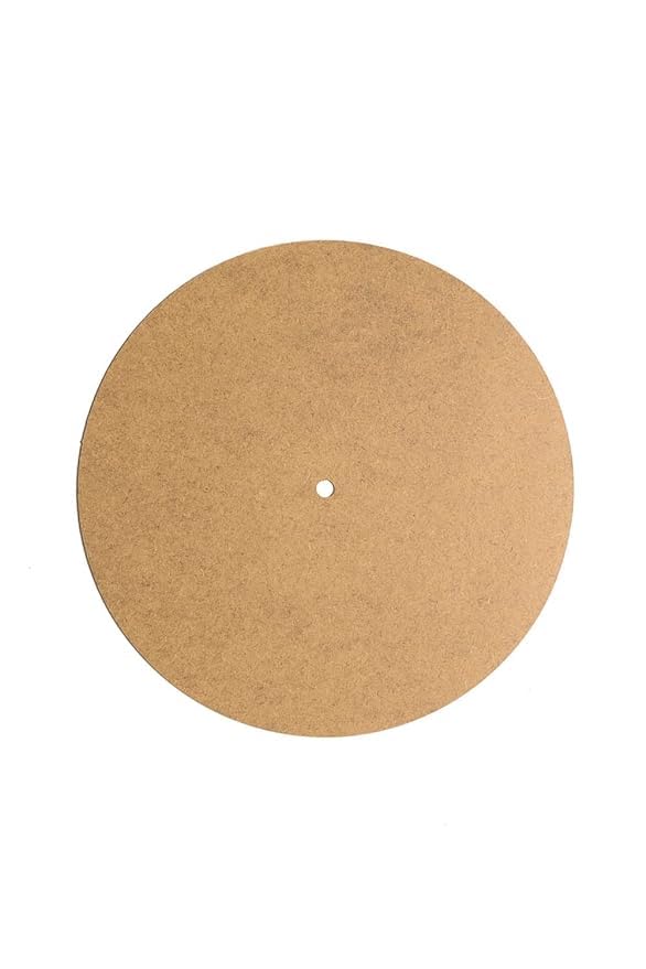 MDF 4MM Round 12 INCHES with A Centre Hole, Pack of 4 PCS for Resin Clock Making, for Painting, Home Decorations, Decoupage Art, Resin Art, Madhubani Painting, Lippan Art, and Craft.-picture-24