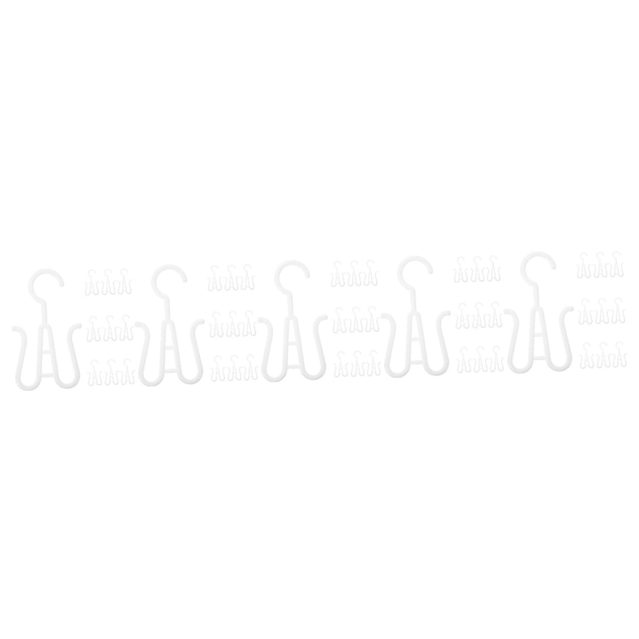 JECOMPRIS 5sets 10pcs Sturdy Hanging Shoe Hooks Boot and Slipper Organizer for Home Store Saving Design for Drying Shoes and Socks 10pcs*5