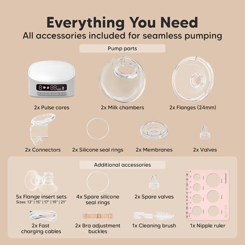 KeaBabie Breast Pump Hands Free and Baby Kit miniatura 5