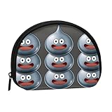 ドラゴンクエスト スライム 財布 小銭入れ カーブファスナー コンパクト 大容量 アニメ 半円型 盗難防止 使いやすい 薄型 人気 長財布 多機能 ギフト 母の日ギフト 男女兼用