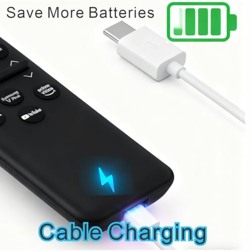 Image of Replacement Solarcell Remote for Samsung Smart TV Remote w /AI YouTube