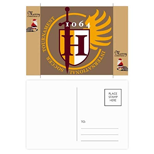 Cartes postales Père Noël épées Midage Ages (lot de 20 pièces)