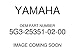 Yamaha 5G3-25351-02-00 Camshaft; 5G3253510200 Made by Yamaha