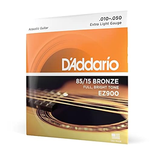 D´Addario Cuerdas Guitarra Acustica, Cuerdas de Guitarra, Cuerdas de Guitarra Acustica, EZ900 Juego de cuerdas para guitarra acústica de bronce, Extra Ligero, 010´ - 050´ | Ya disponible en tu tienda friki favorita! En mundofriki.es!