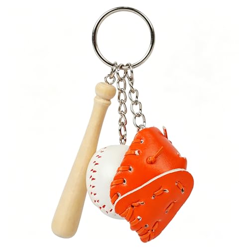 Image of COSTOYFUN Mini Cute Soccer Keychain Bowling Tennis Baseball Keychain for Men Women Boys Girls Gift