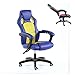 Sedia da Gioco da Corsa A Buon Mercato Videocamera per Computer Confortevole Ergonomica E Resistente per La Massima Esperienza di Gioco,Blue