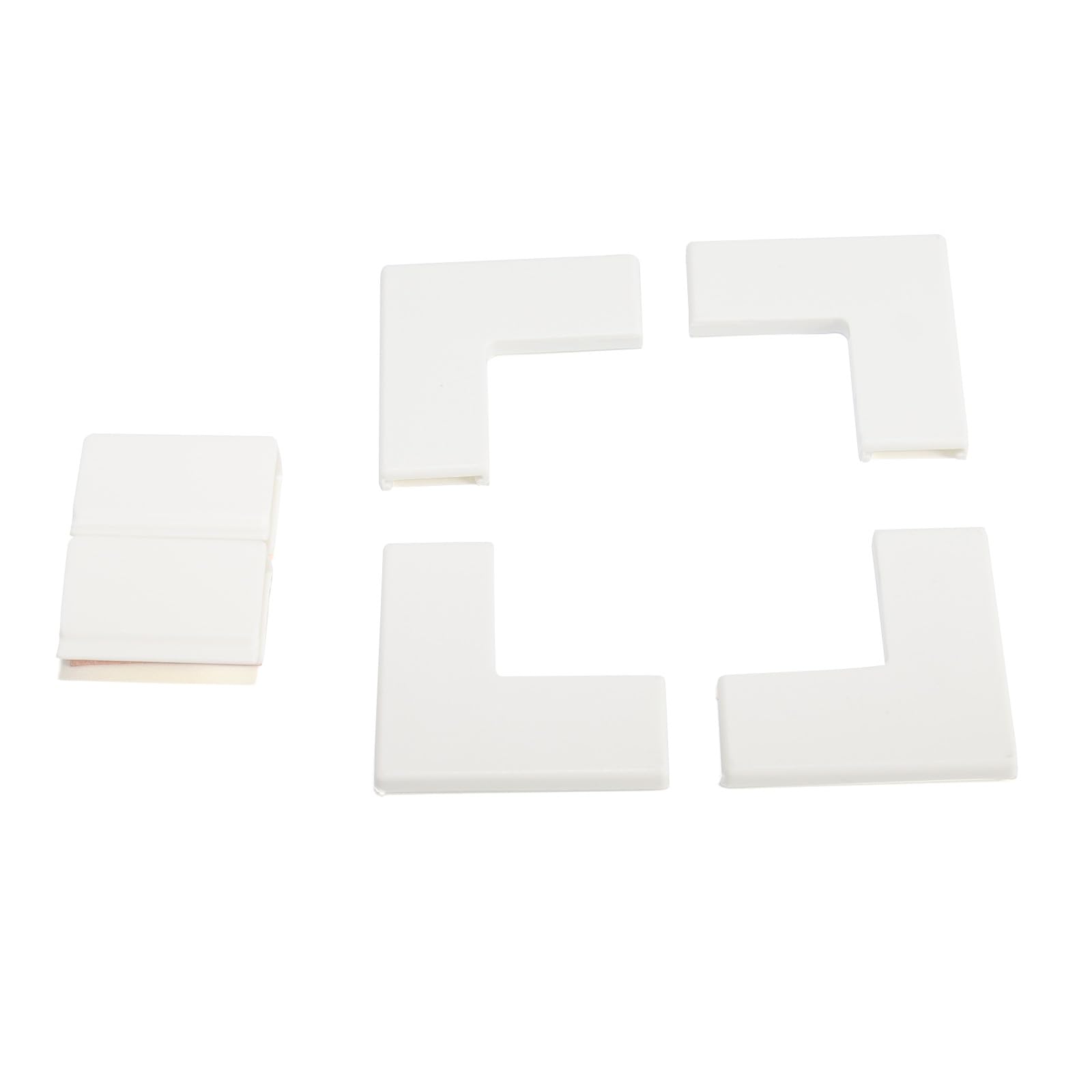 NeatiEase Fly Screen Window Magnetic Accessories 4 Window Corners 2 Window Clips (White)