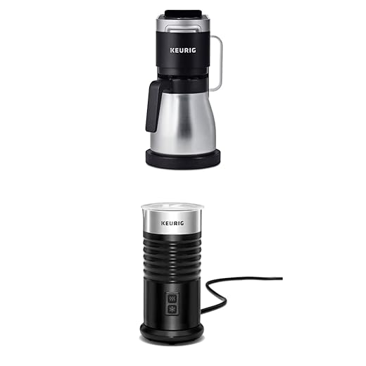 Keurig K-Supreme Gray Single Serve Coffee Maker with Keurig Milk Frother for Hot and Cold Milk Foam