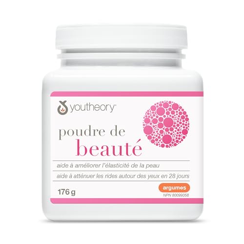 Youtheory Beauty Powder Citrus Flavour 176 g, with Hydrolyzed Collagen, Biotin, Vitamin C, and Hyaluronic Acid. Helps Reduce Fine Lines and Eye Wrinkles in 28 Days - Image 3