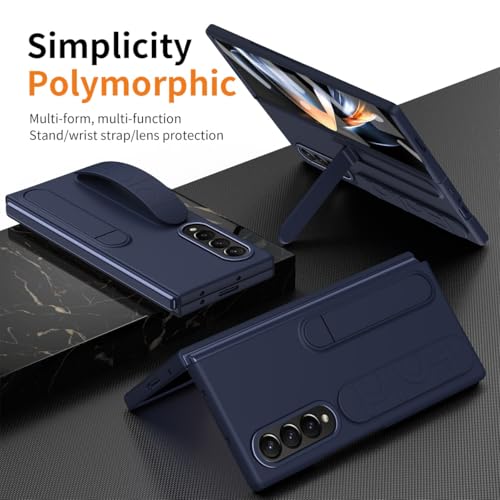 Coque antichoc Galaxy Z Fold 4 mince avec support pour éviter les chutes