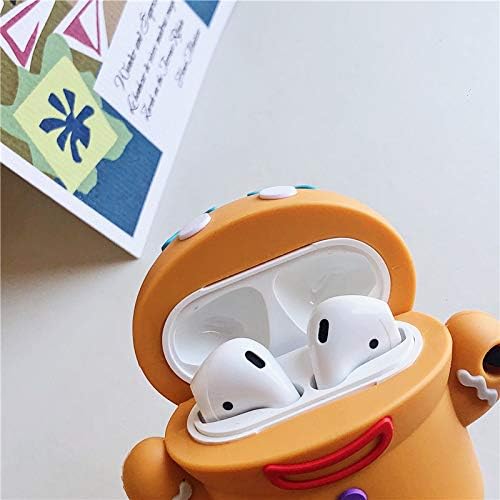 Miniatura 3 de Funda para AirPods de 21 generación 20192016, diseño de piel de personaje de animación de dibujos animados en 3D, funda protectora de silicona a