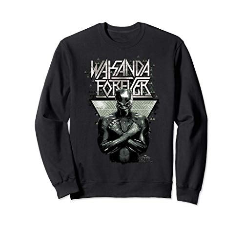 Marvel Black Panther Wakanda Forever Prism Patterned Sudadera