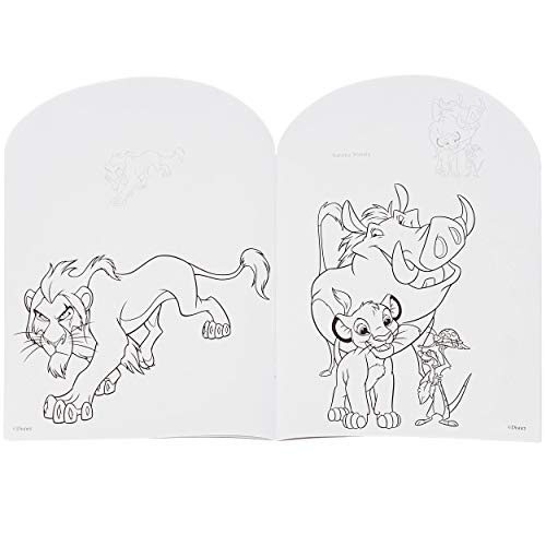 32 Seiten großes XL Malbuch - A4 - Disney Tiere & Filme - Dschungelbuch - Bambi - mit vielen Sticker & Aufkleber… – Bild 8