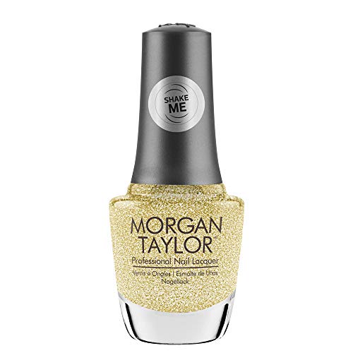 Morgan Taylor Nail Lacquer Shake Up The Magic! Collection (California Gold) Gold Nail Polish, Finger Nail Polish, Long Lasting Nail Polish, Gold Nail Lacquer, Nail Polishes.5 ounce