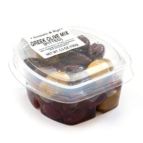 Fresh Pack Greek Olive Mix, Pitted, 5.3 oz
