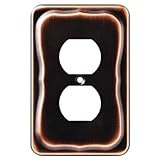 Brainerd 144421 Tenley Single Duplex Outlet Wall Plate / Switch Plate / Cover