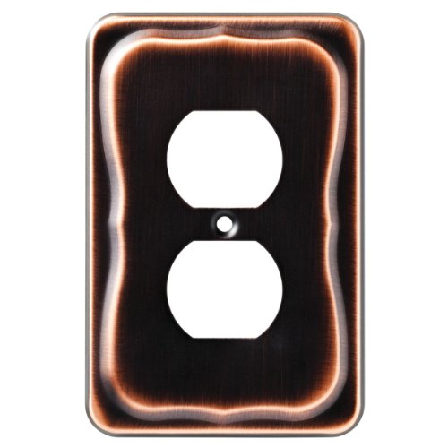 Tenley Single Duplex Wall Plate, Packaging may Vary