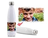 🍀 MATERIALES 100% SEGUROS PARA ALIMENTOS - Los tintes utilizados para las botellas son colorantes orgánicos y ecológicos. Fabricado de acero inoxidable 304, de la más alta calidad y resistente al óxido, sin BPA, sin productos químicos nocivos, seguro y saludable. Mantiene el sabor y la pureza de tus bebidas.