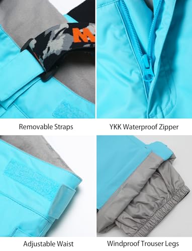 image for GSOU SNOW Womens Ski Suit Snow Suit Women Waterproof Ski Jacket Warm C