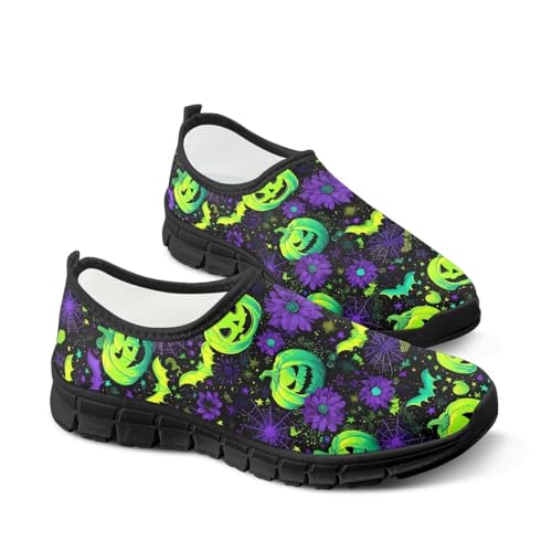 Image of Women's Loafers Slip On Slip Shoe Casual Walking Shoes Non Slip Work Shoes Mesh Athletic Sneakers