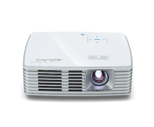 Acer K130 – Proyector (300 lúmenes ANSI, DLP, WXGA (1280×800), 2000 h, LED, NTSC, PAL, SECAM) Color blanco Acer K130 – Proyector (300 lúmenes ANSI, DLP, WXGA (1280×800), 2000 h, LED, NTSC, PAL, SECAM) Color blanco