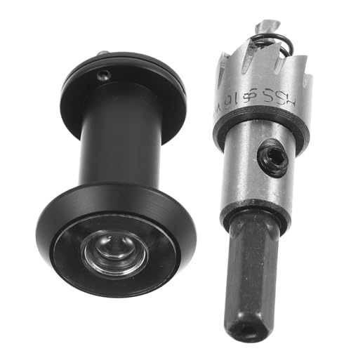 NULYLU 1juego Mirilla Digital Para Puerta Kit De Visualización De Seguridad Con Cámara De Alta Definición Fácil Instalación Protección De Privacidad Para Hogar Apartamento y Hotel