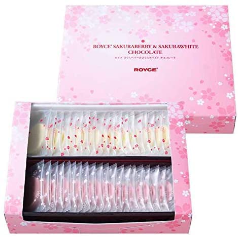 【ROYCE'】 Lloyds White Day Sakura Berry & Sakura White Chocolate [Hokkaido]