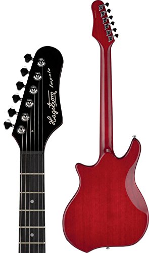 Hagstrom IMP-BLK Guitare électrique 6 cordes Noir brillant Cherry Sunburst - Les Beatles, Paul McCartney, John Lennon, RIngo Starr, George Harrison Hagstrom IMP-BLK Guitare électrique 6 cordes Noir brillant Cherry Sunburst – Image 5