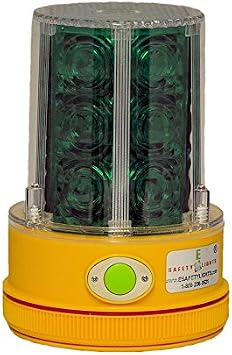 P36LM2 GREEN 36 LED PORTABLE SAFETY LIGHT 60 LBS PULL MAGNET PERSONAL HAZARD EMERGENCY WARNING LIGHT