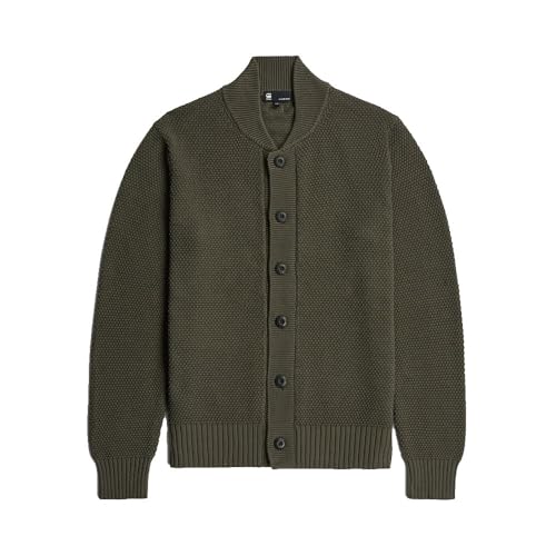 Cárdigan G-Star Hombre de punto Honey Comb con acabado de sastrería
