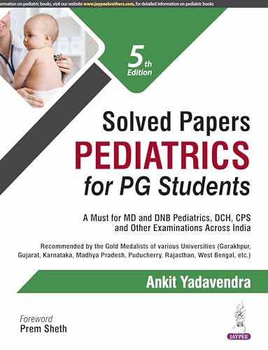 Image of SOLVED PAPERS PEDIATRICS FOR PG STUDENTS
