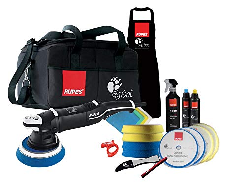 RUPES Bigfoot LHR21 Mark III Random Orbital Polisher - Premium Kit with Bag