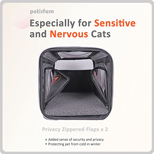 Soft Pet Travel Carrier Bag for Large and Medium Cats, 2 Kitties, Small Dogs up to 25 lbs. Easy to Get Cat in, Great for… - Image 2