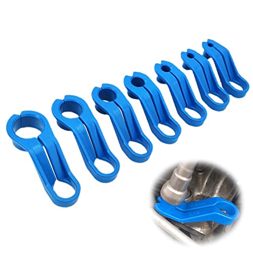 Kit Di 7 Attrezzi Per Scollegamento Linee Carburante AC, Misure 1/4" A 7/8", In Plastica Resistente, Per Connettori A Sgancio Rapido