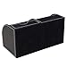 Produktbild Office Desk Organizer, Halter Aufbewahrungsbox Pu-Leder Multifunktionale Desktop Ordentlich Visitenkarte Bleistift Stift Mobile Fernbedienung Telefon Schreibtisch Zubehör, Schwarz
