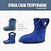 Imagen de Ladeheid Botas de Agua para niños en EVA Unisexo Botas de Lluvia Forradas Zapatos Infantiles Calzado para Invierno Impermeable Rainboots LA-CA-04