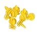 PartsSquare 30pcs Fender Liner Fastener Rivet Push Clips Retainer Fastener Replacement Door Panel Clip for 18 * 10 * 15 6507686-AA