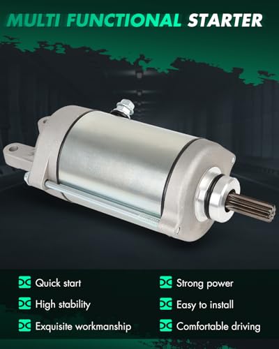 Image of SCITOO Starter Motor fit for Kymco MXU500 06-09 499cc PMDD,for Kymco MXU500 4x4 IRS 12-14 499cc PMDD,for Kymco MXU500 IRS 10-11 499cc PMDD Replacement Starter 19228