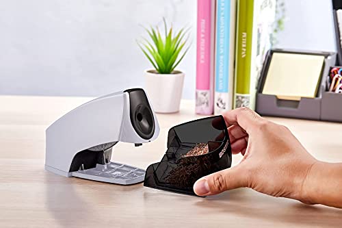 Bostitch Electric Pencil Sharpener, Heavy Duty HHC Cutter Tech, Stall-Free Motor, High Capacity Tray, for Office or Classroom, Silver - Thumbnail 6