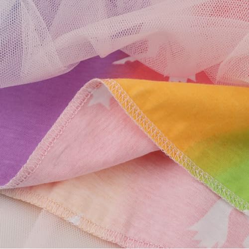 Image of Toddler Girls Tutu Dresses Cute Casual Short Sleeve Dress for Summer Daily Home School Party 2-8T