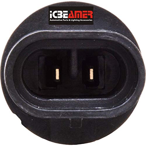 Icbeamer Led 880 893 Fog Light Only,One Pair 12V 11W Newest Version 3570 Cob Chips Projector Lens Super White 6000K Bulb #TOP2